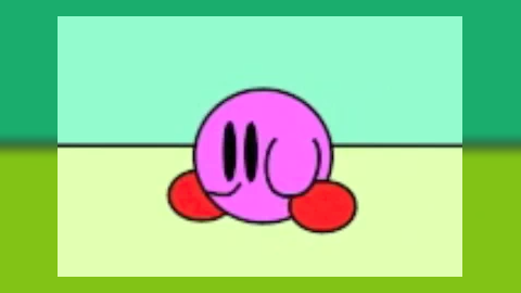 My lost kirby animation back in 2011