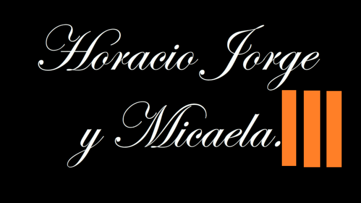 Horacio Jorge y Micaela 3