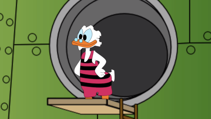 Uncle Scrooge McDuck Accident