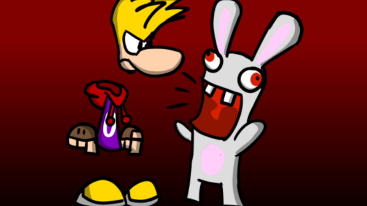 me when rayman in a rabbids game by EPSco on Newgrounds