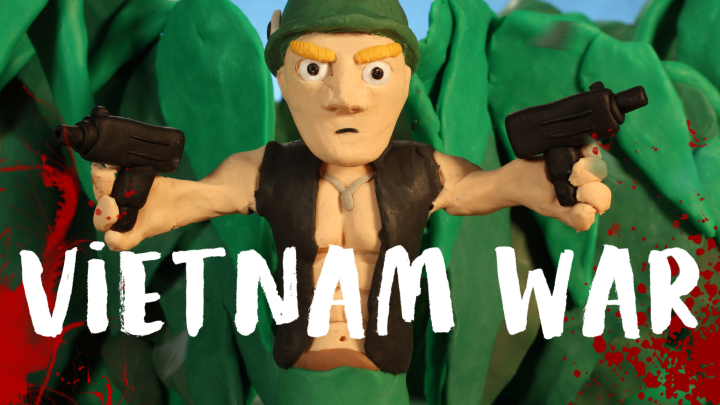 Vietnam War in clay