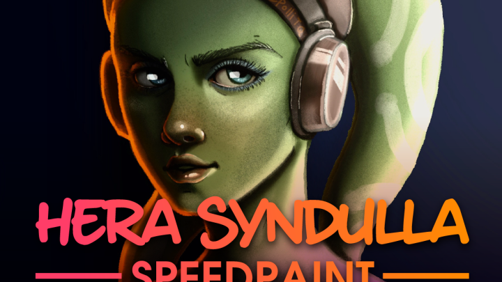 Hera Syndulla Speed Paint