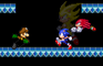 Mike Saber VS Sonic and Knuckles