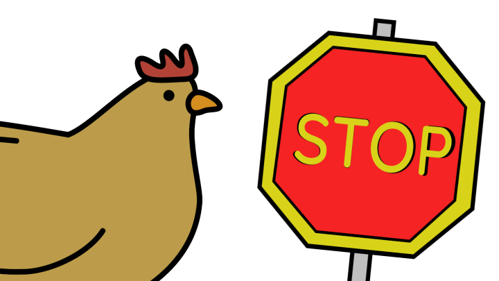 Why the chicken crossed the road? a joke finally explained