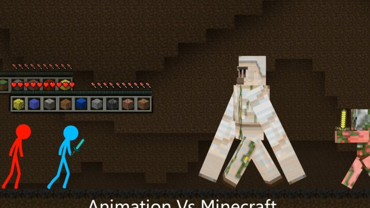 ArtStation - Animation vs Minecraft Shorts Ep30 (Background Art)