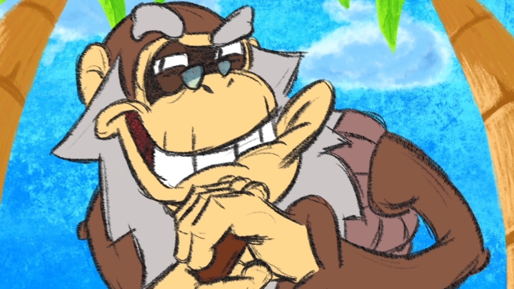 Donkey Kong Country ReAnimated Collab - Chalecus