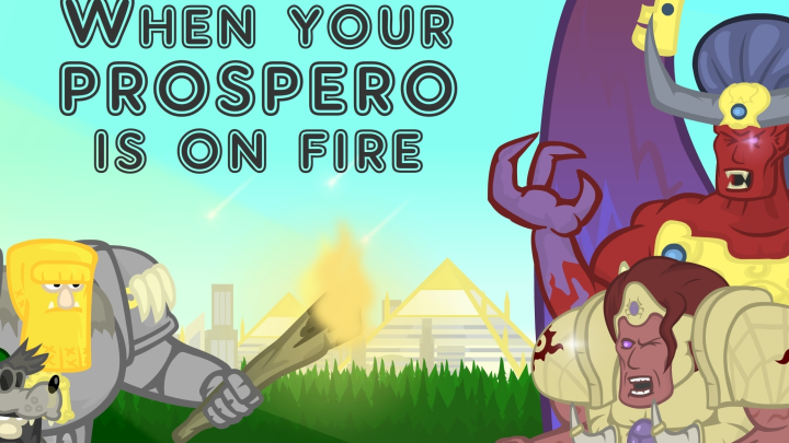 When your PROSPERO is on fire(Warhammer 40k animation parody)