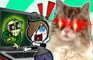 TOONS OUTTA THE SCREEN // CAT ATTACK!