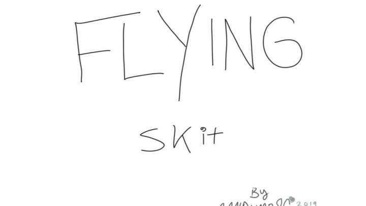 The flying skit