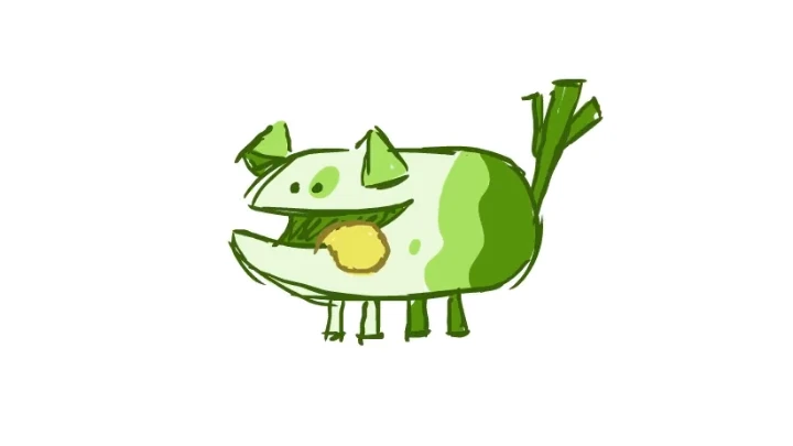 leeky dog