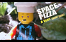 LEGO SPACE PIZZA: A very short short-- 4K (my first brickfilm!)