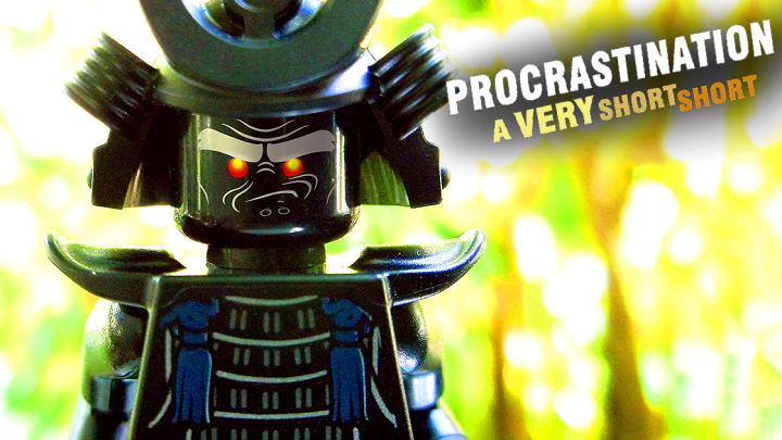 LEGO PROCRASTINATION: A Very Short Short --4K