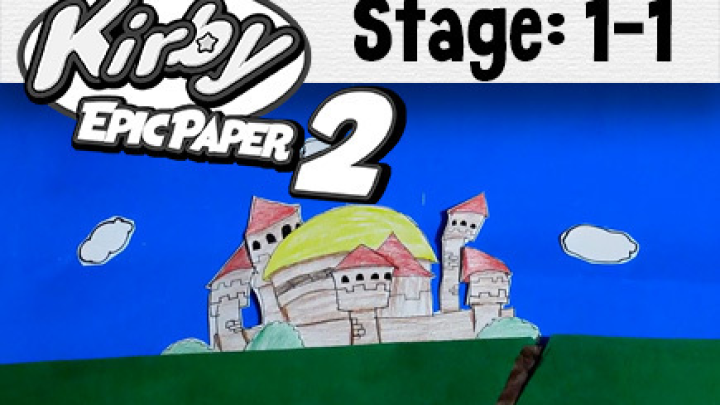 Kirby Epic Paper 2: STAGE 1-1 [INTRO]