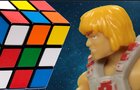 He-Man vs. Rubik's Cube