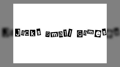 Jacks Small games