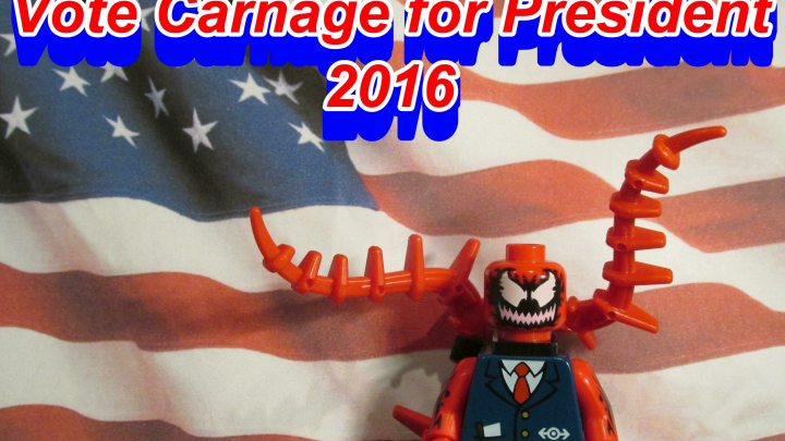 LEGO Carnage for President 2016