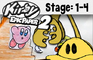 Kirby Epic Paper 2: STAGE 1-4 + BOSS [Sand Claw]