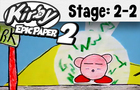 Kirby Epic Paper 2 STAGE 2-2: Munchy Park Entrance.