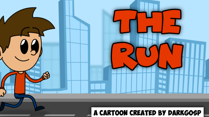 The Run. A cartoon animation