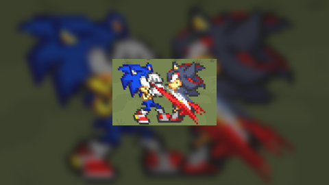 Sonic V.S Shadow (w.i.p)