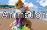 Renamon at the Beach Animation