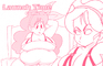 Launch Time Comic Dub - Belly Expansion