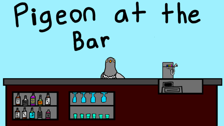 Pigeon At The Bar