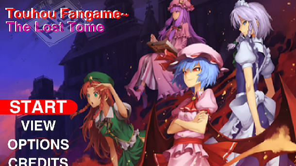 Touhou Fangame ~ Incident In Scarlet Mansion - The Lost Tome A