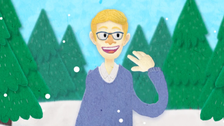 Joe Pera Helps You Find The Perfect Tree but it's an animated Holiday Special