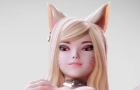 Ahri grinding on some dick