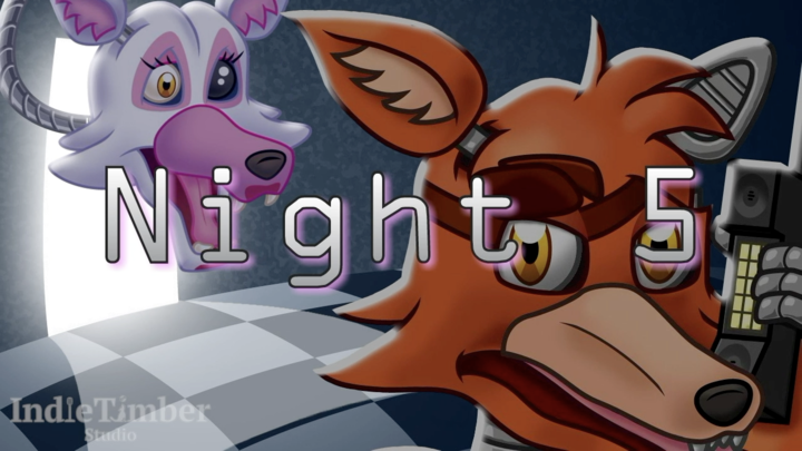 If Foxy Was the Phone Guy 2; Night 5 (Animated)
