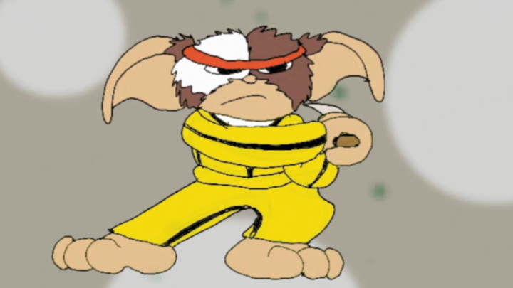 What if Gizmo played it kill bill? (2009 animation)