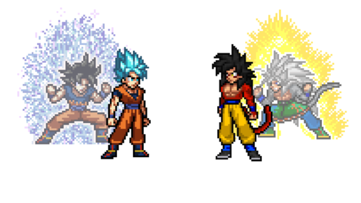 Goku AF vs Goku Super