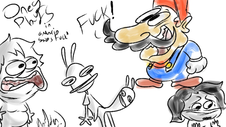 OneyPlays Animated: Mario says the F Word