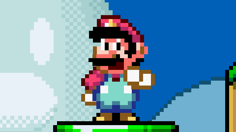 Mario's Guns And Knives Psa - Smw Edition