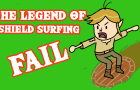 ZELDA: The Legend of Shield Surfing Fail