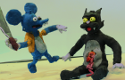 Itchy &amp;amp; Scratchy - STOPMOTION film
