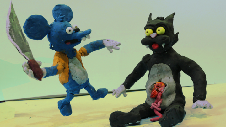 Itchy & Scratchy - STOPMOTION film