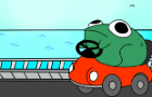 Frog Car Animation
