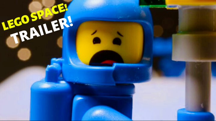 LEGO SPACE! Stop Motion Movie Teaser Trailer!