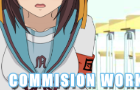 Haruhi [COMMISSION WORK]