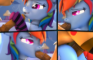 Futa Applejack X Rainbow Dash Animated Comic