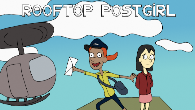 Rooftop Postgirl