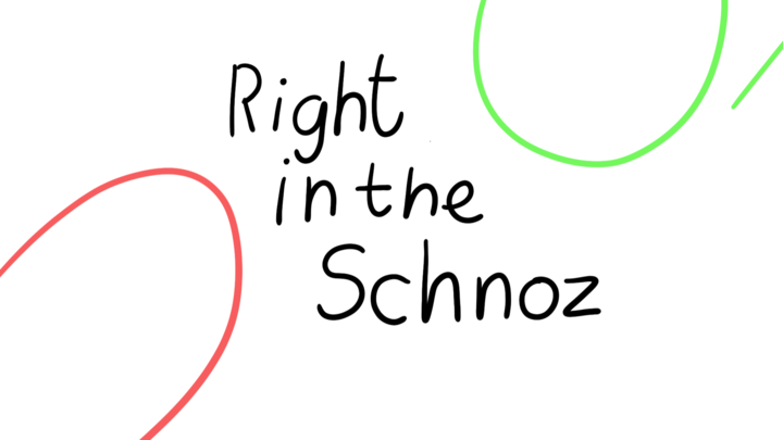 Right In The Schnoz