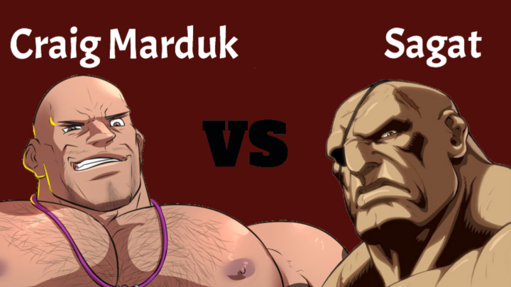 M.U.G.E.Nr-18 DEUX - Craig Marduk VS Sagat