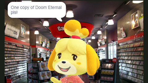 Give Isabelle one copy of Doom Eternal pls: The Game