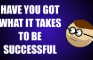 Have you got what it takes to be successful? recipe to success.