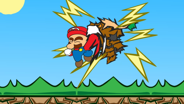 Mario Fights Mokujin 2020