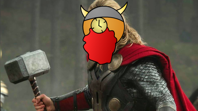 Thor goes to Asgard