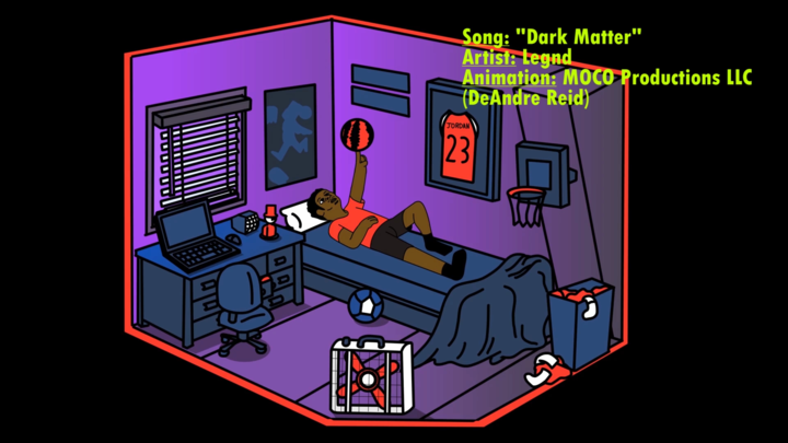 "Dark Matter" by Legnd (Music Video Visualizer)
